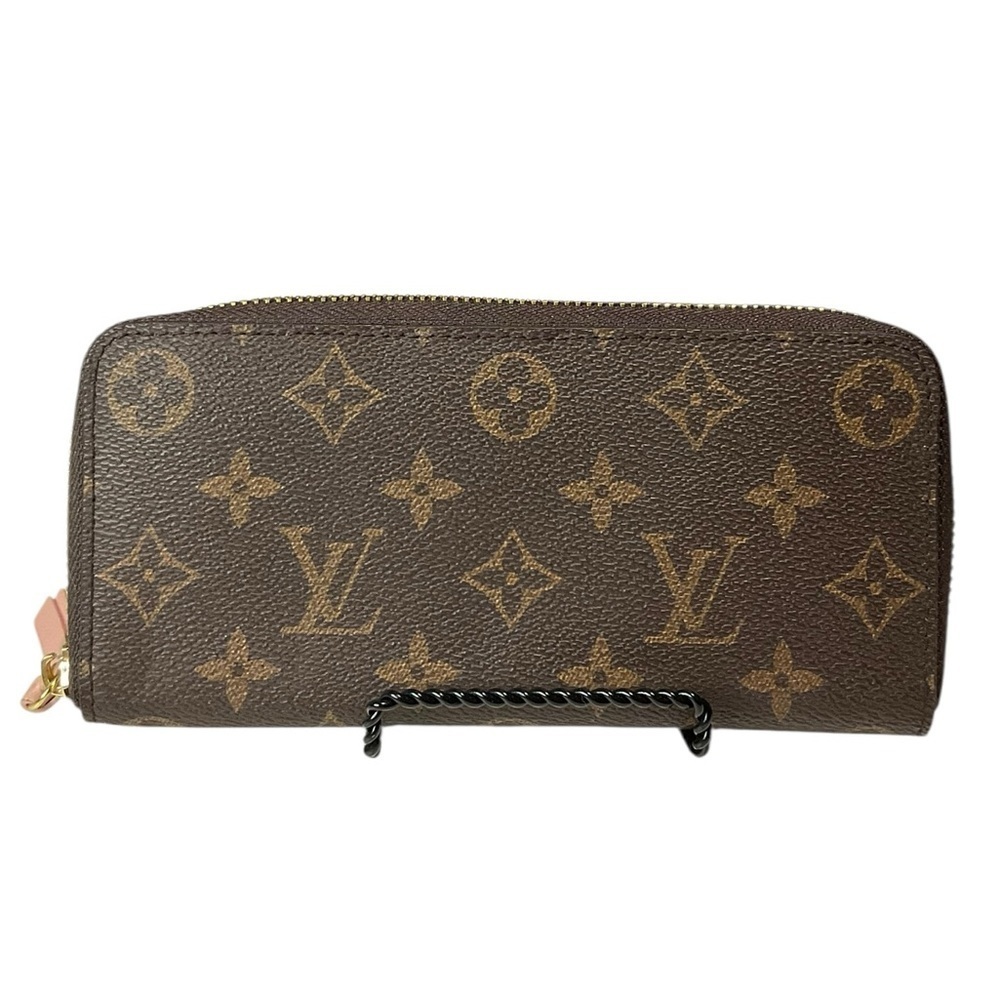 Louis Vuitton Brown Monogram Zip Wallet